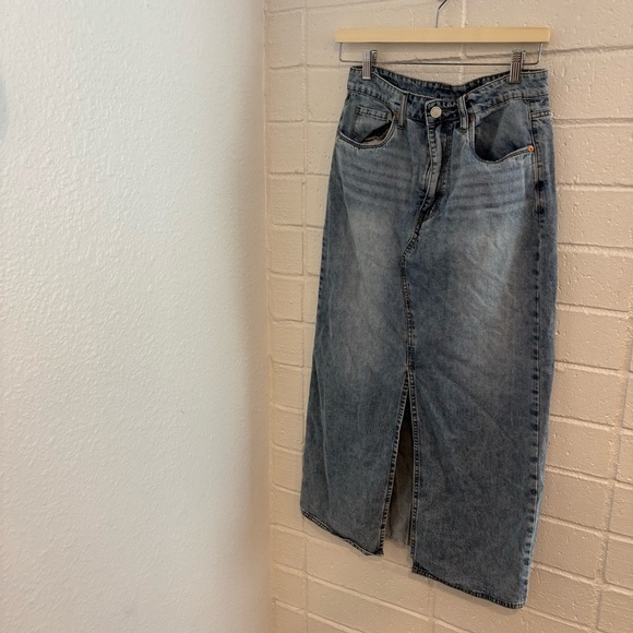 Blank nyc denim midi skirt - Picture 1 of 5